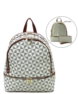 PM Monogram 2-in-1 Backpack PM758 IVORY